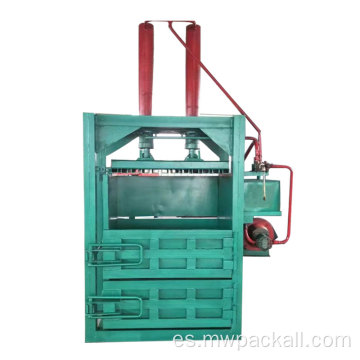 Waste Plastic Press Bottle Machine Baler Machine Baling Máquina